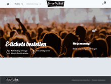 Tablet Screenshot of euroticket.nl